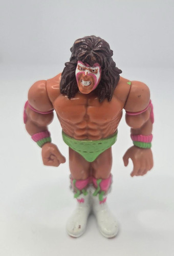 WWF Hasbro Series 1 Ultimate Warrior 1990 WWE Wres...