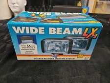 NOS Vintage KC HiLites Fog Lights Quartz Halogen Lighting Wide Beam LX2 #775