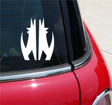 SW HOWLING COYOTE SET SOUTHWEST DOG GRAPHIC DECAL STICKER ART CAR WALL DECOR