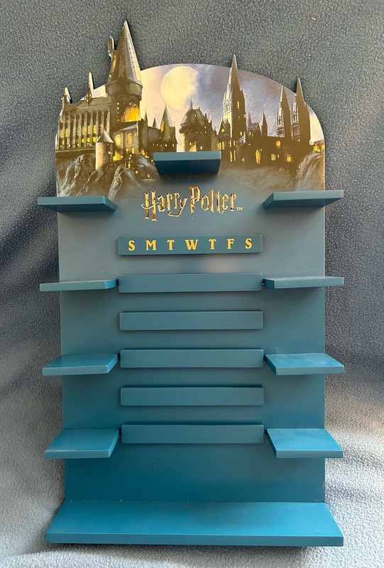 BRAND NEW Harry Potter Wall Calendar Display Rack Only - 25 x 13.5 x 3 inches