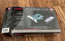 Diamond ATI Theater PC TV Wonder HD 750 USB TVW750USB Remote Antenna READ