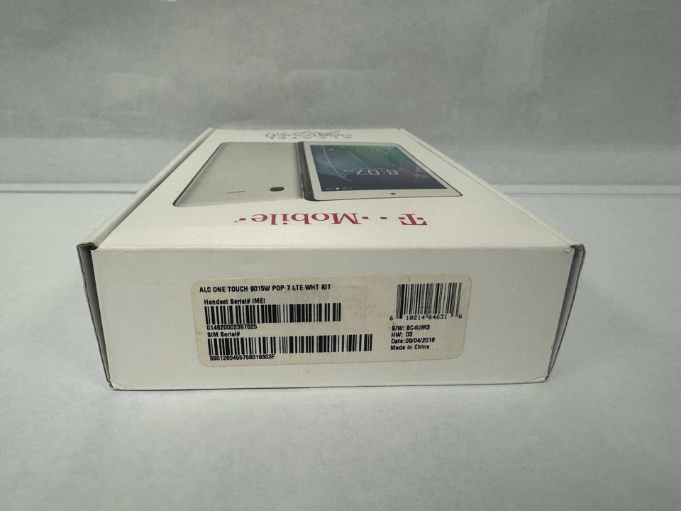 New Alcatel One Touch Pop 7" Tablet 4G 9015W T-Mobile 8GB White - Open Box - Image 4 of 4