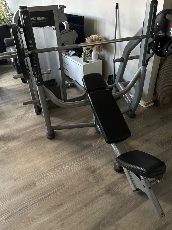 press de banco inclinado Foto 3 de 4