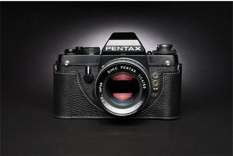 全新 TP 手工制作 宾得 LX 真皮革半壳相机 复古风格 插入保护套 — 第 2/4 张图片