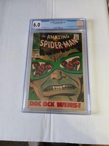 Amazing Spider-Man #55 CGC 6.0 1967 Stan Lee John Romita Doctor Octopus
