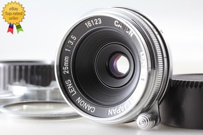 [Near MINT w/ M39 Adapter ] Canon 25mm f/3.5 Lens LTM L39 Screw Mount From JAPAN