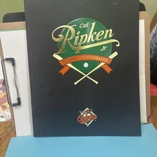 1995 Cal Ripken Jr Official Commemorative Book