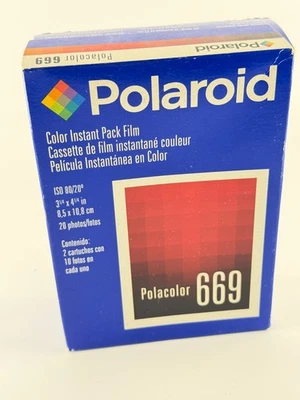 Polaroid Polacolor 669 Color Instant Pack Film | 20 Fotos | Exp. 07/2003 #k - Bild 1 von 4