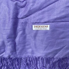 Pashmina Women’s Scarf Shawl Wrap Solid Light Purple Lavender 30% Silk