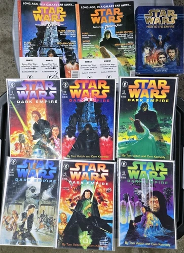 Star Wars Dark Empire #1-6 Dark Horse Comics 2 UK Magazines Heir To The Empire 