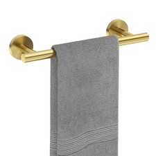 Hand Towel Bar, 9-Inch Towel Racks for Bathroom Wall 11 Inch Brushed Gold