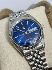 RADO PURPLE HORSE AUTOMATIC DAY/DATE MEN’S WRISTWATCH |SWISS MADE| VINTAGE STYLE