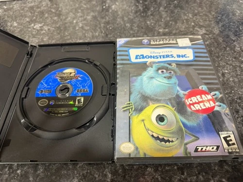 Sonic Adventure 2 Battle & Monsters Inc Scream Arena Nintendo GameCube