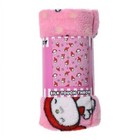 ✿ SANRIO Red My Melody Soft Plush Pink Throw Blanket ✿ 50" x 40"  NEW