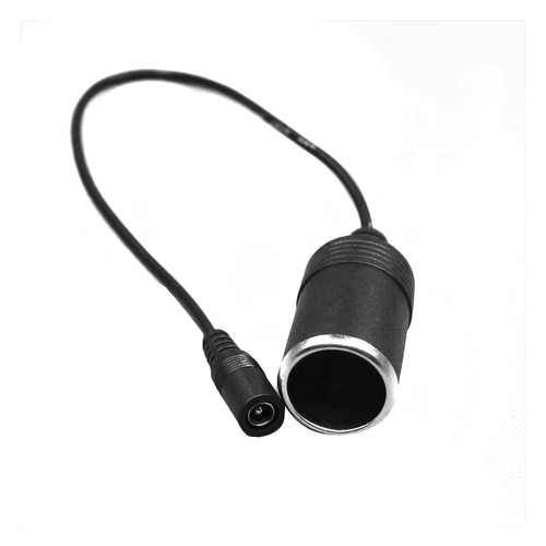 Gniazdo żeńskie do zapalniczki samochodowej na prąd stały 5,5 mm x 2,1 mm wtyczka jack kabel adaptera - Zdjęcie 7 z 12
