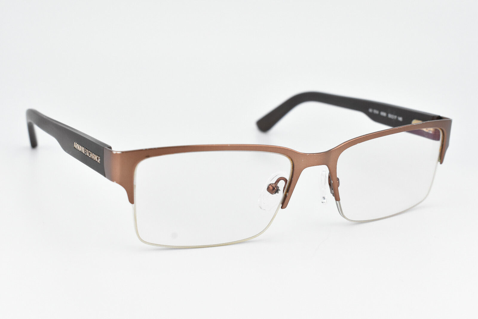 Armani Exchange Eyeglasses Frame AX 1014 6058 Brown Men Women 53[]17 145 #4047