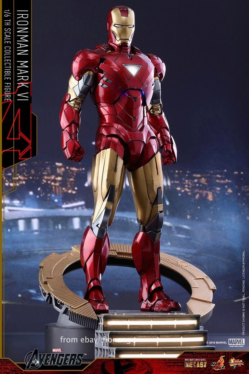 HotToys HT 1/6 Avenger Alliance 2 Iron Man MK6 2.0 MMS378 Deluxe