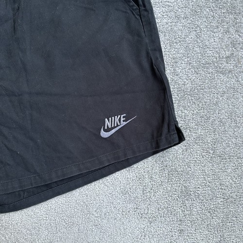 NIKE Herren Vintage Sport Shorts Extra Large Running Kurze Hose 5415 Schwarz - Bild 3 von 7
