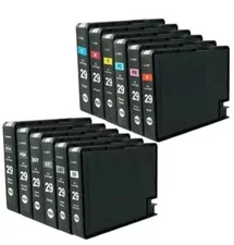 12 Compatible Canon PGI-29 Pigment All Ink Tanks for Canon PIXMA PRO1