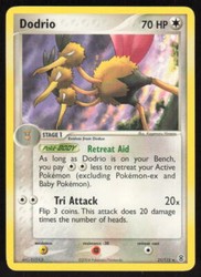 Dodrio 21/112 FireRed & LeafGreen Rare