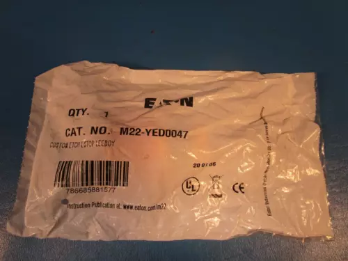 Eaton M22-YED0047, Push Button Non-Illuminated Red, Cutler Hammer
