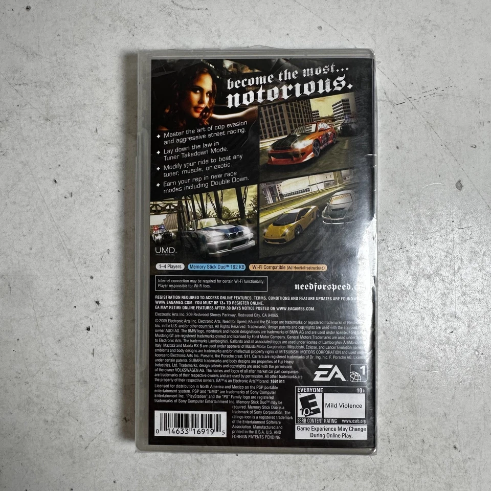 Need For Speed Most Wanted (PlayStation, 2015) Electronic Arts Racing Video Game - Image 2 of 4