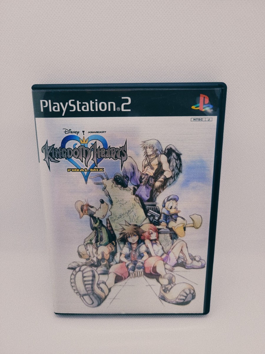 Lot 2 Kingdom Hearts Final Mix I & Final Mix + set PS2 From