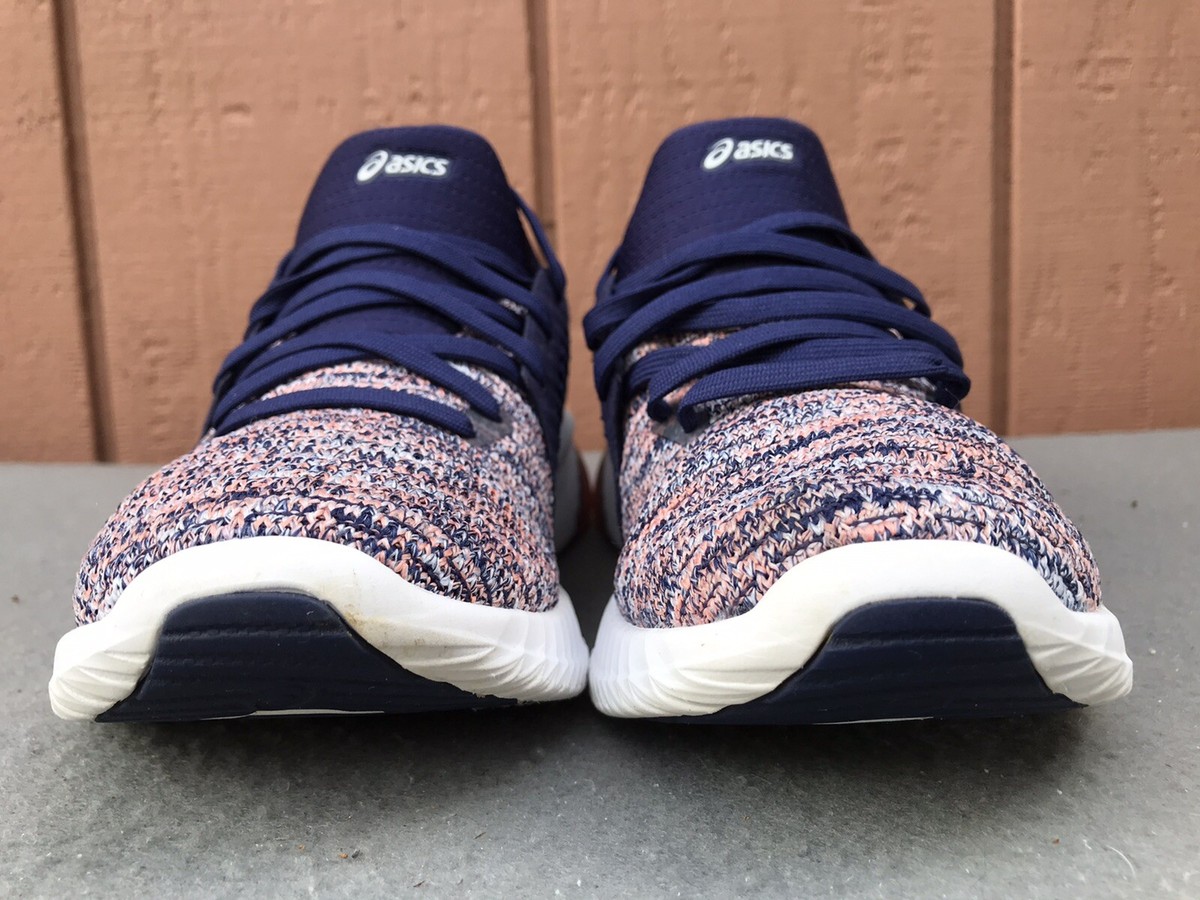 asics - kenken EUC Asics Gel-Kenun Knit Pink Blue Women US 5 Running Shoe