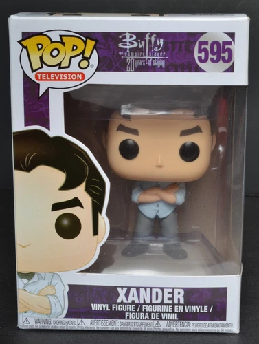 Funko Pop 'Television' XANDER Vinyl Figure #595 New NRFB Buffy Vampire Slayer