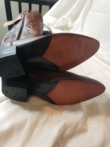 Dan Post hellbraun Corona 9.5B Herren Western Cowboystiefel Jungen neu $ 178 - Bild 7 von 8