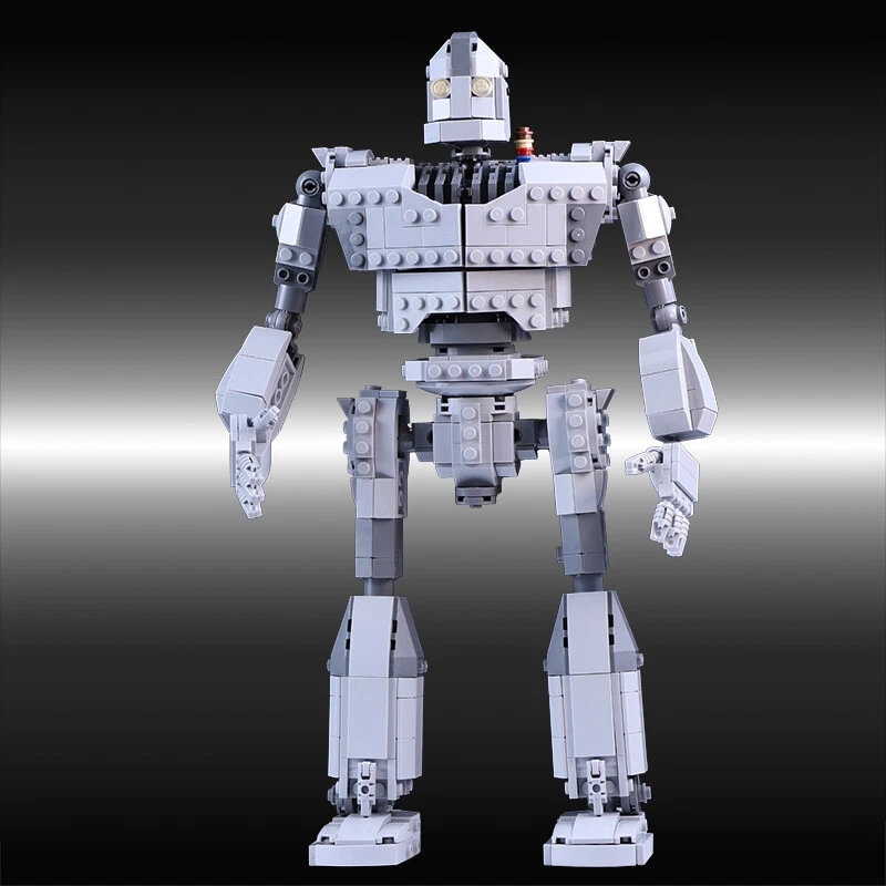 MOC The Iron Giant Robots Model Building Blocks Kids DIY Robot Bricks 818 Pieces