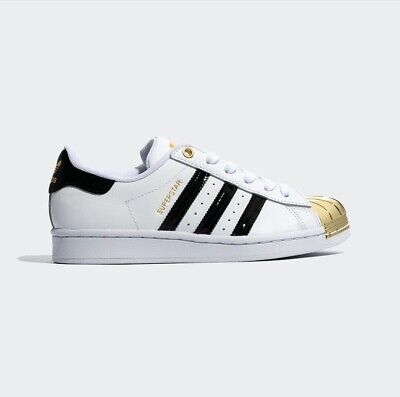 Adidas Superstar Metal Toe White Gold Metallic Sneaker Adidas Superstar Metal Toe White Gold Metallic Sneaker