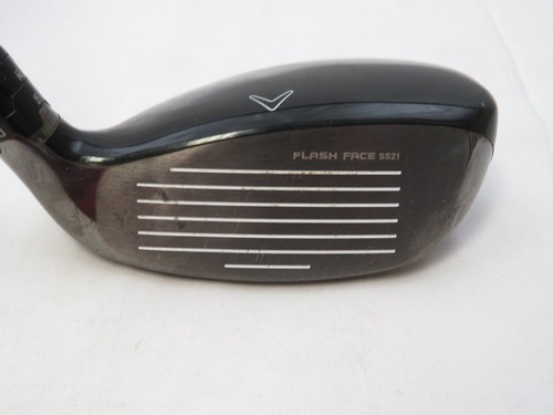 Used LH Callaway Epic Super Hybrid 21* 4 Hybrid Steelfiber Regular Flex Graphite - Picture 3 of 8