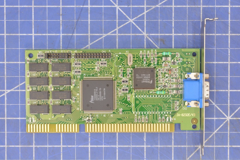 JA-8232E-V3 / VIDEO CARD-L3510,VGA ISA BUS,HALF LENGTH,15PIN FEMALE,MODELTV32E - Изображение 3 из 4