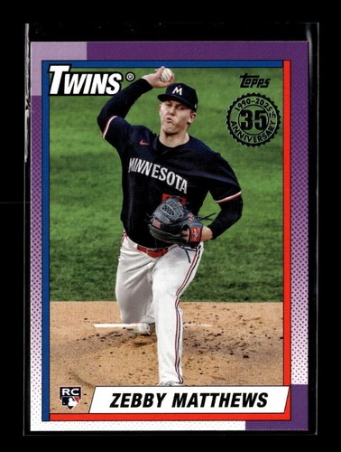 2025 Topps Baseball Series 1 1990 35th Anniversary Insert Complete Your Set - Picture 75 of 101