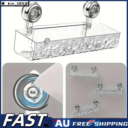 2025 Bathroom Suction Storage Box Corrugated Suction Cup Storage Holder Rack š„