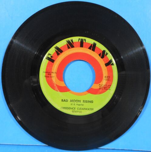 CREEDENCE CLEARWATER REVIVAL BAD MOON RISING ~ LODI 7" 1969 PLAYS GREAT! VG!!A