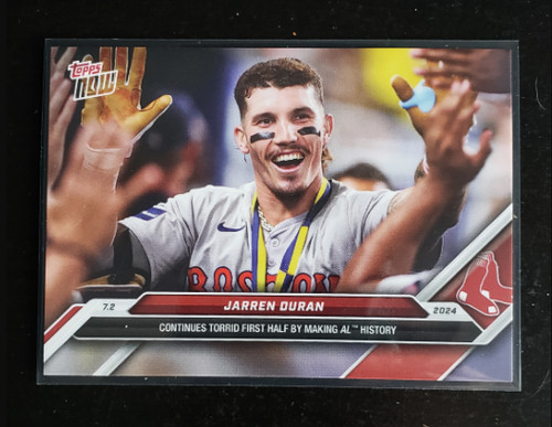 2024 Topps Now 370 Jarren Duran