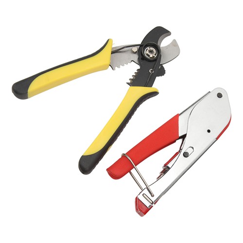 RG59 RG6 Coax Cable Crimper Tool Kit Coaxial Cable Crimper Accessory. - Afbeelding 9 van 12