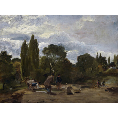 Constable Schlegelnde Rübenköpfe Ost Bergholt Gemälde Leinwand Kunstdruck Poster