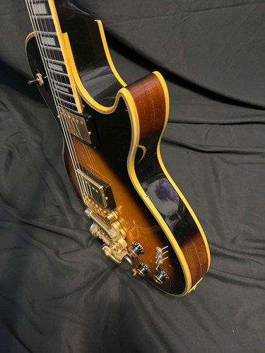 1976 Gibson Les Paul Custom Tobacco Sunburst LP-Bigsby W/OHSC - Picture 12 of 24