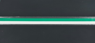 Decorative Stripes 7mm Green White 10 Feet Decorative Stripes Warning Strips Contour Tape