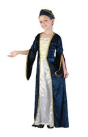 Medieval Regal Princess Tudor Lady Girls Fancy Dress S M L Medieval Regal Princess Tudor Lady Girls Fancy Dress S M L