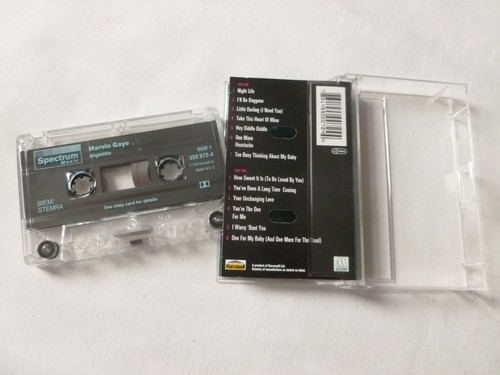 MARVIN GAYE ~ NIGHT LIFE ~ 1993 SOUL COMPILATION CASSETTE TAPE - Picture 4 of 6