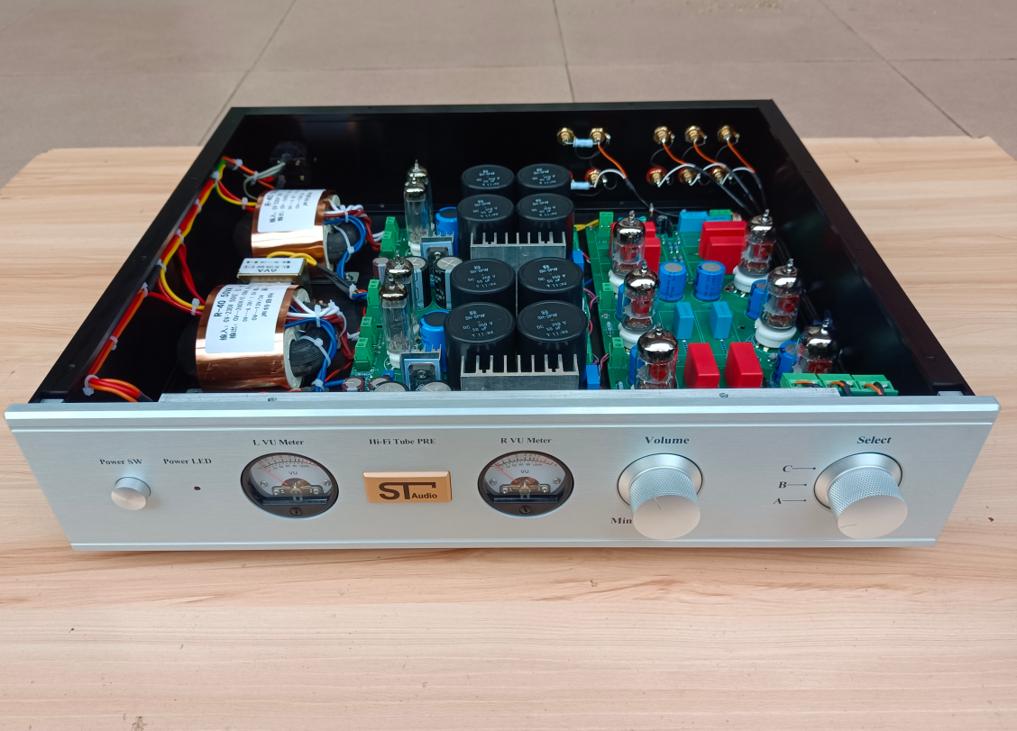 Latest Upgrade JADIS JP200 Tube Preamplifier 6Z4 +ECC881 Hifi Audio