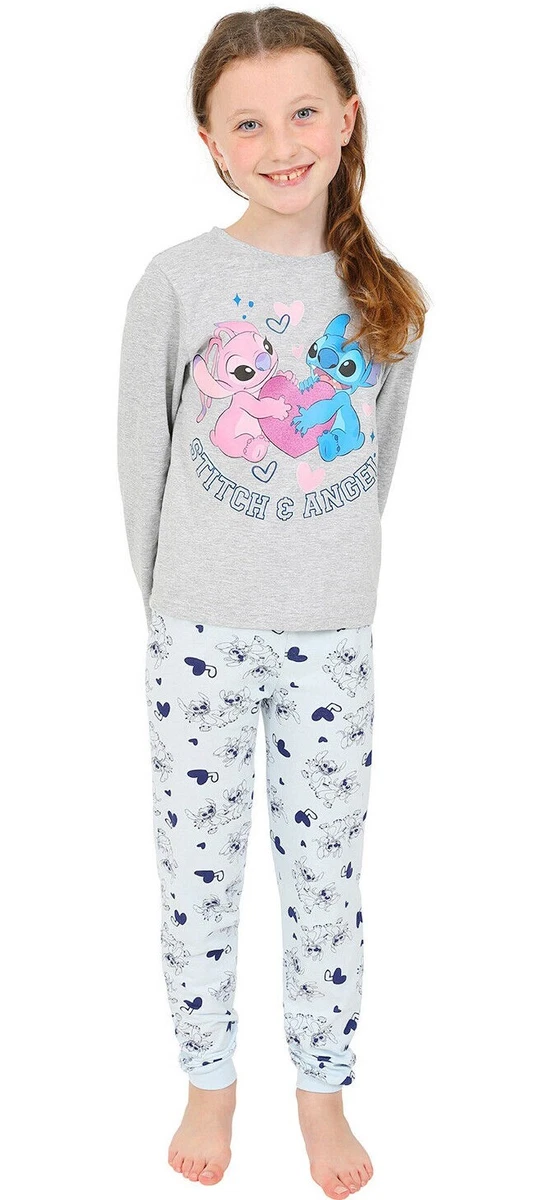 Disney Lilo and Stitch Womens Pyjamas, SIZE S,M,L, Ladies Cotton Pjs GIFT  Lounge