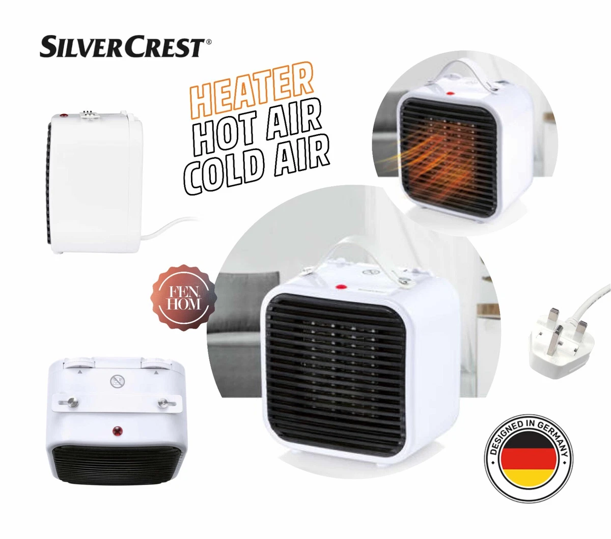 Silvercrest smart ceramic fan heater deals
