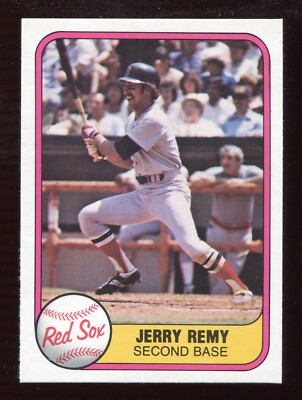 1981 Fleer Jerry Remy #238 Boston Red Sox | eBay
