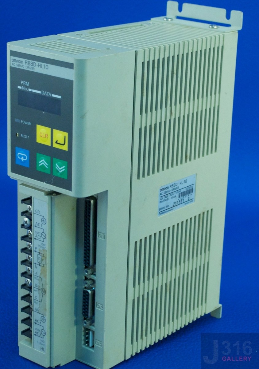 1456 OMRON AC SERVO DRIVER, 100/110VAC 50/60HZ R88D-HL10 | eBay