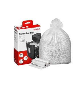 Sacs de déchiqueteuse 15.8 Je ne sais pas, Gallon. paquet de 50 - Lourdes, compatibles avec la plupart des amortisseurs